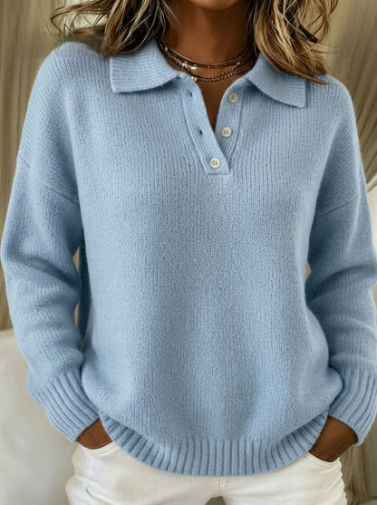Pull Maille Col Polo