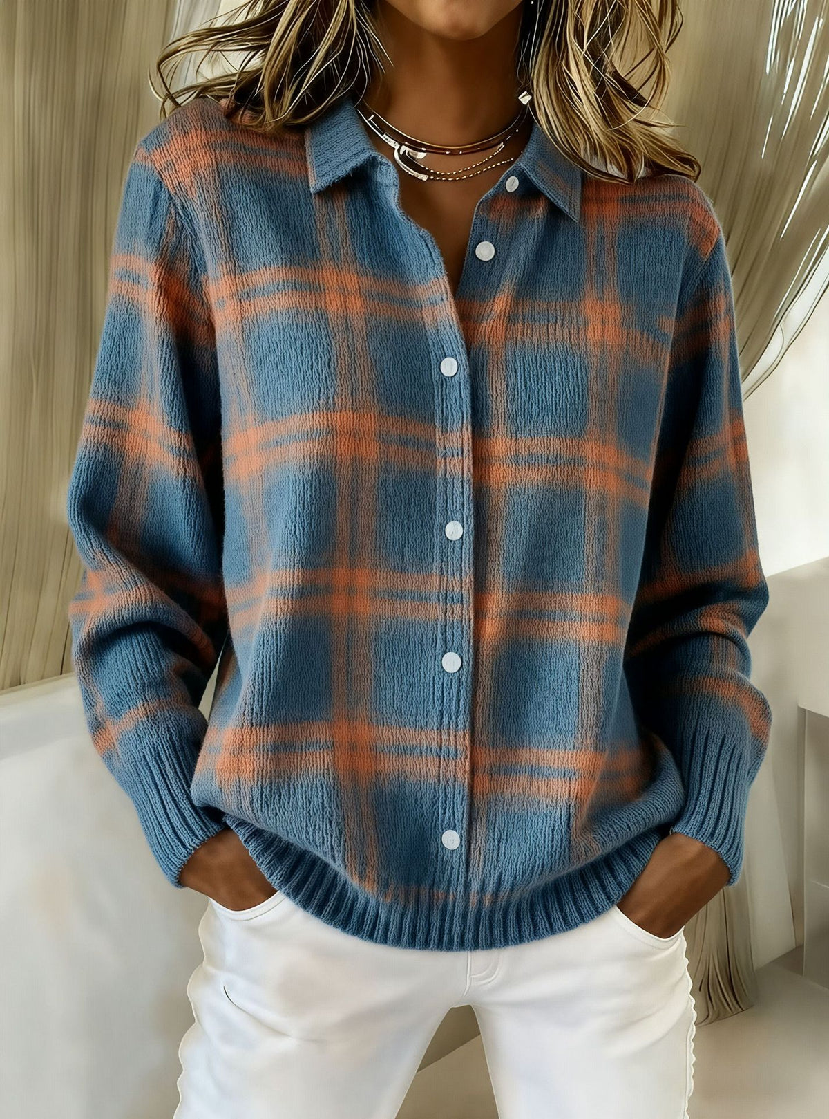 Pull Maille Col Polo