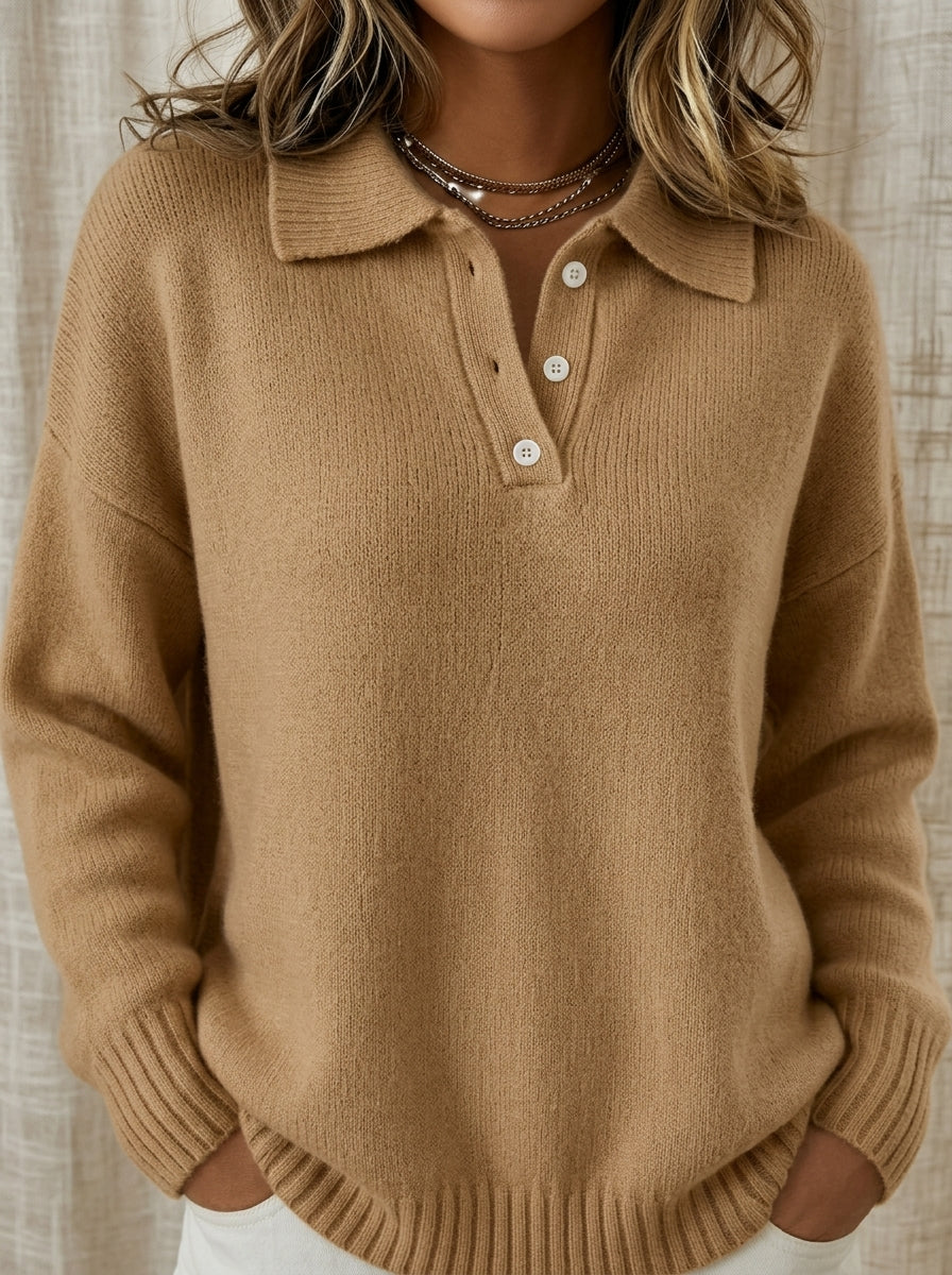 Pull Maille Col Polo