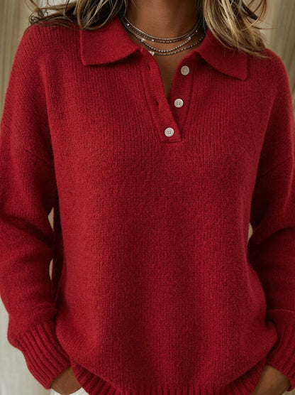 Pull Maille Col Polo